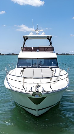 Front view of Yacht