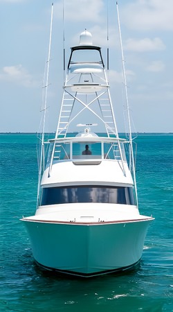 Front view of Yacht