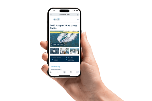 Mobile phone with listing page